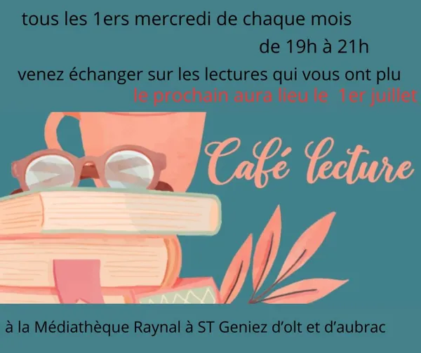 Club de lecture à la médiathèque de St Geniez d'Olt