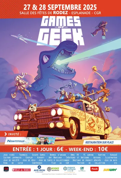 Games of geek : Aveyron Game Events