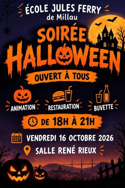 Soirée Halloween pour les enfants ! - APE Jules Ferry