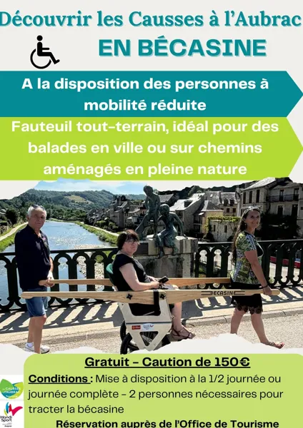 Handitourisme : Mise à disposition d'une bécasine