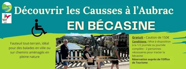 Handitourisme : Mise à disposition d'une bécasine