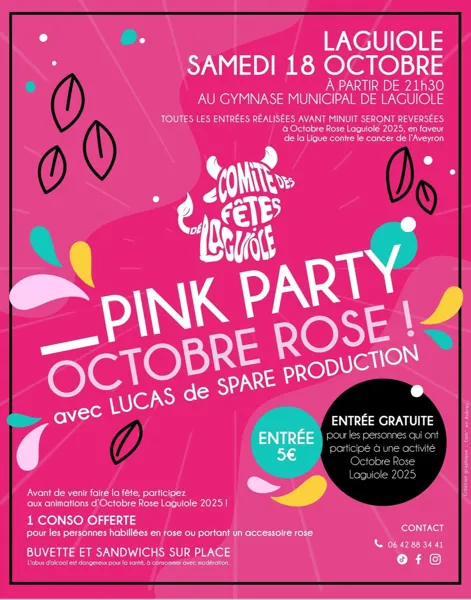 Pink Party - Octobre Rose
