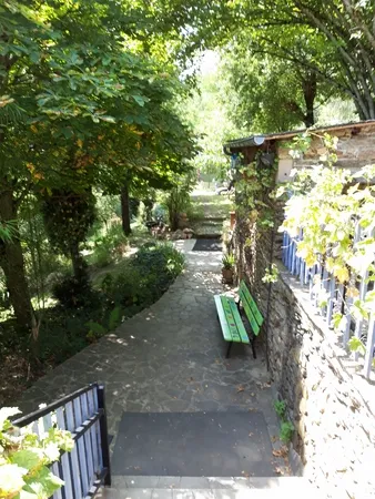 Le jardin de Baldine - Banc de méditation