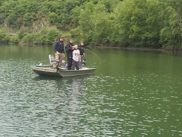 Lac de La Jourdanie, Fédération de pêche de l'Aveyron