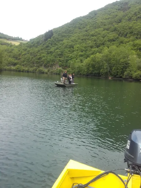 Lac de La Jourdanie, Fédération de pêche de l'Aveyron