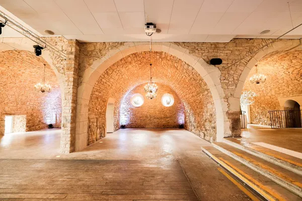 Château de Fontanges - Salle de réception, château de Fontanges