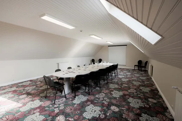 Château de Fontanges - Salle de réception, château de Fontanges