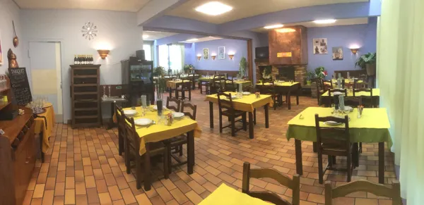 salle de restaurant - Hôtel l'Agapanthe
