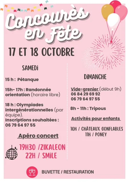 Concourès en fête