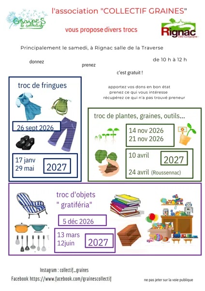 Troc de plantes et graines