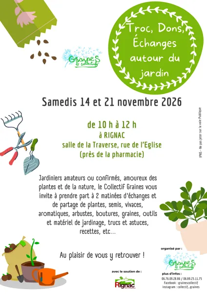 Troc de plantes et graines