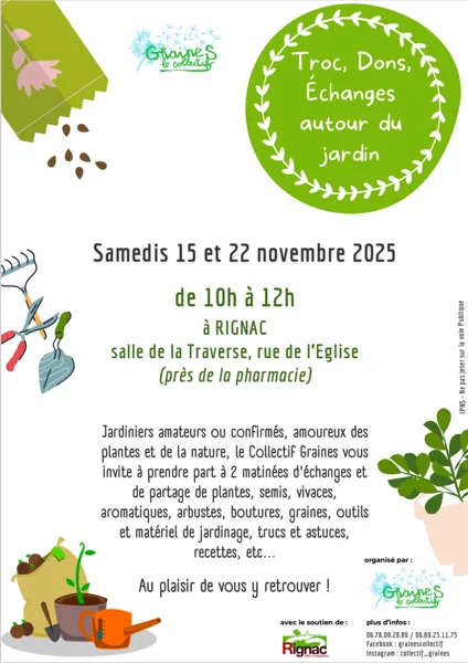 Troc de plantes et graines