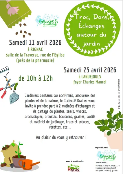 Troc de plantes et graines