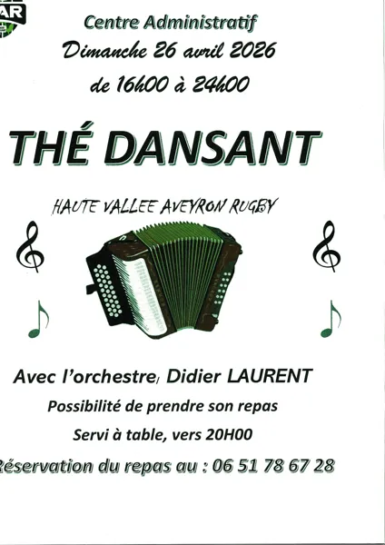 Thé dansant de l'HVAR à Laissac