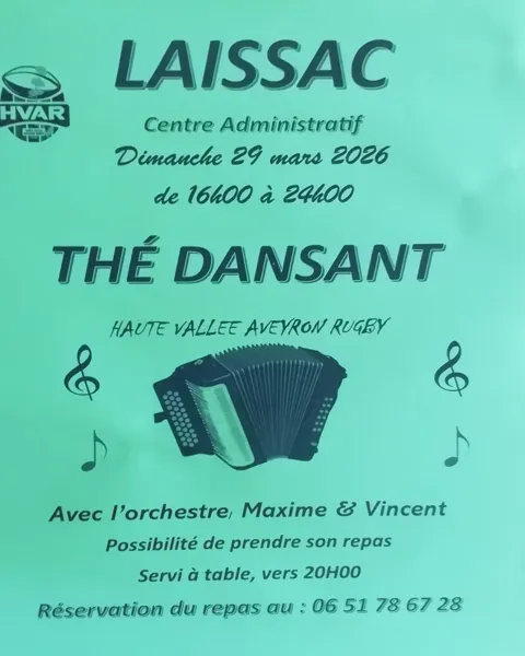 Thé dansant de l'HVAR à Laissac