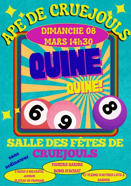 Quine de l'APE de Cruéjouls