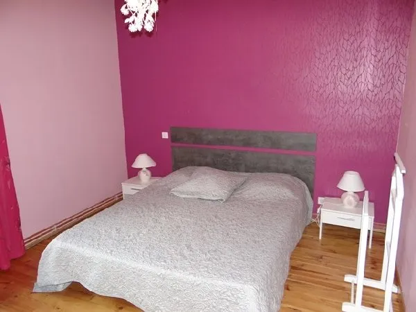 chambre rose, CASTELBOU Sandrine - LA MAISON DE JEANNE