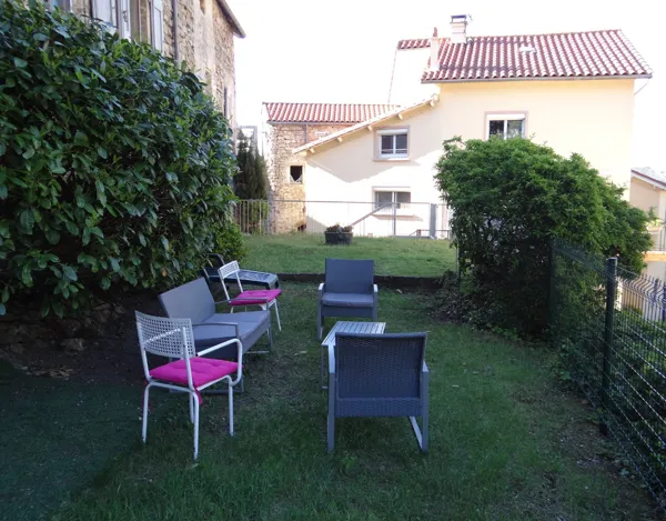le jardin et son salon pour la détente, sandrine castelbou