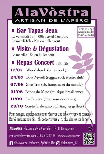 Concert repas