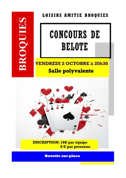 Concours de belote