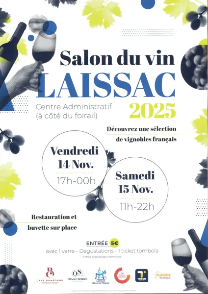 Salon du vin à Laissac