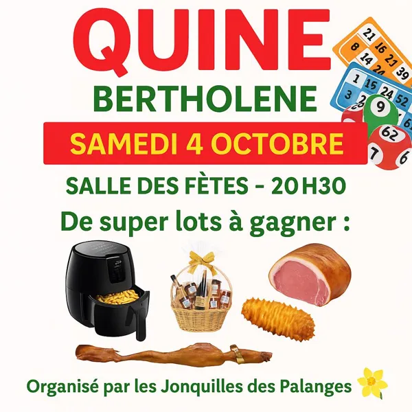 Quine des Jonquilles des Palanges à Bertholène