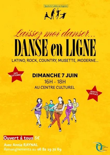 Cours de danse en ligne