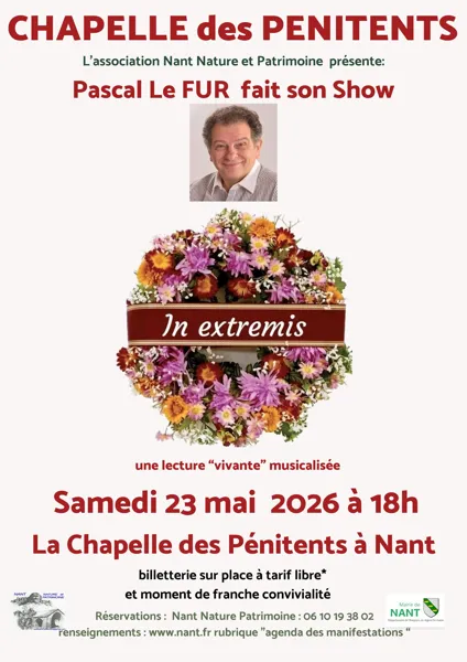 Lecture vivante musicalisée — visuel événement