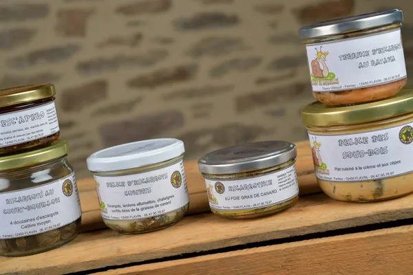 L'escargot des Sarradelles, OFFICE DE TOURISME DE PARELOUP LEVEZOU