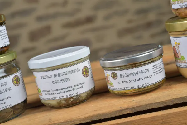 L'escargot des Sarradelles, OFFICE DE TOURISME DE PARELOUP LEVEZOU