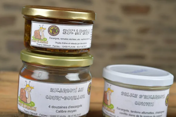 L'escargot des Sarradelles, OFFICE DE TOURISME DE PARELOUP LEVEZOU