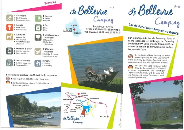 Camping Bellevue Arvieu