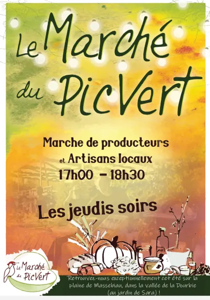 Marché alimentaire de producteurs