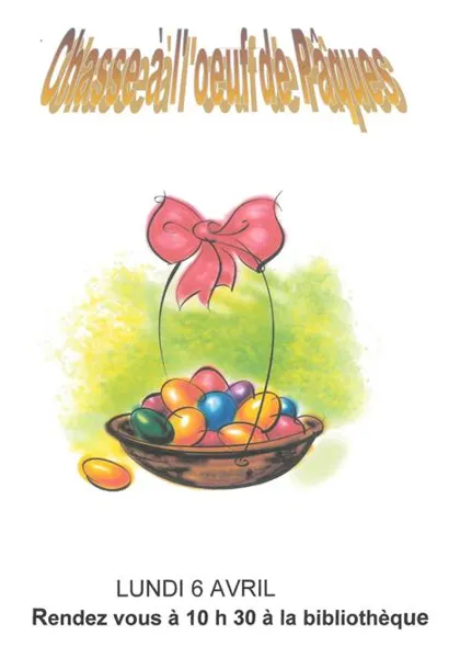 Chasse à l'œuf de Pâques