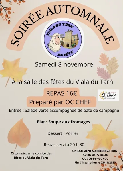 Soirée automnale
