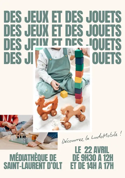 La LudoMobile à Saint Laurent d'Olt