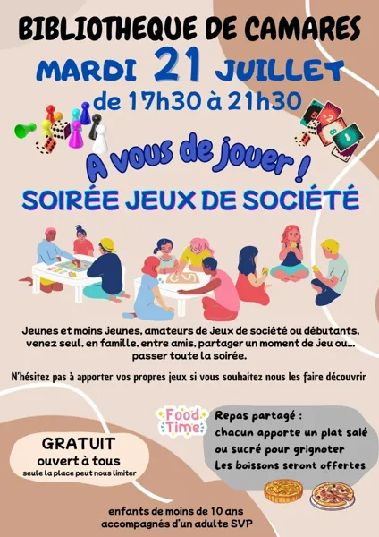 Soirée Jeux de Société