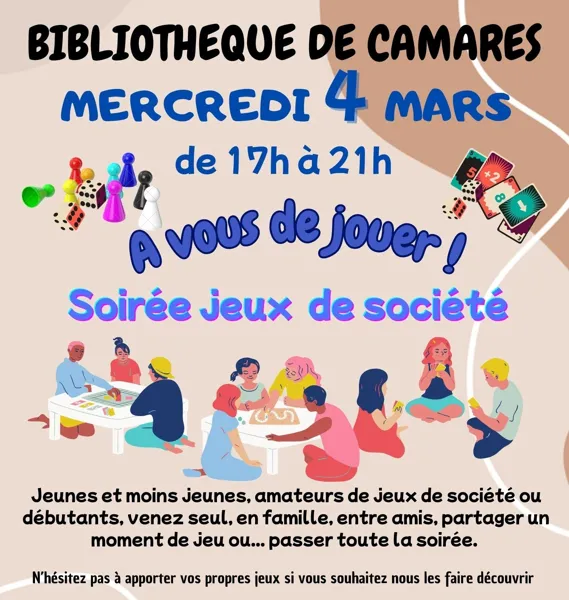 Soirée Jeux de Société