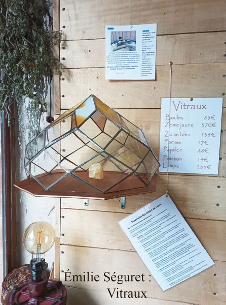 Emilie Séguret - Vitraux, Laurence Vidal-Meriot