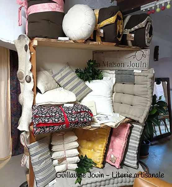 Guillaume Jouin - Literie artisanale, Laurence Vidal-Meriot