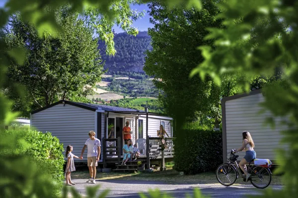 Nos mobil-home tout confort et ombragés