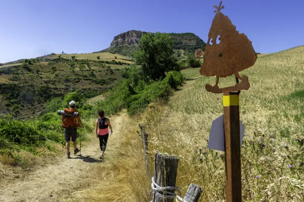 Nos randos au départ du camping