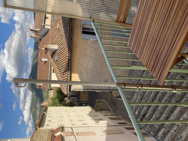 Vue depuis le balcon