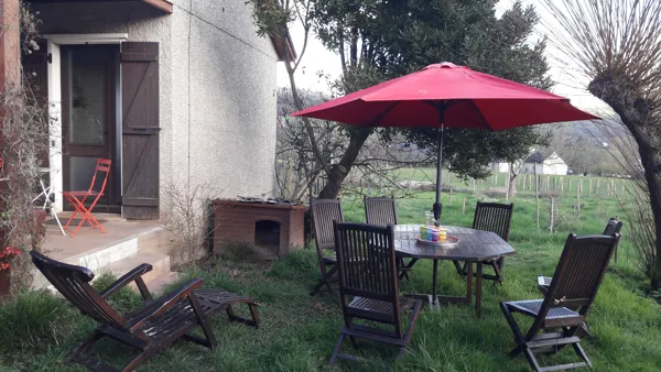 Espace repas extérieur