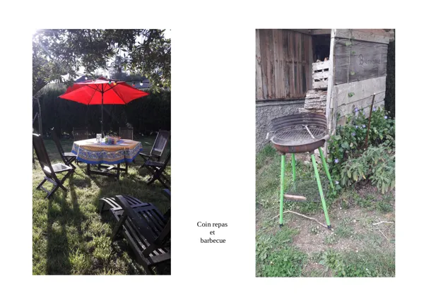 Coin repas et barbecue
