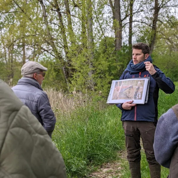 Balade découverte du marais de Montaris à Salles-Courbatiès