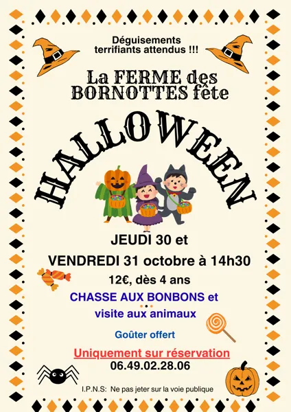 Halloween à la Ferme des Bornottes