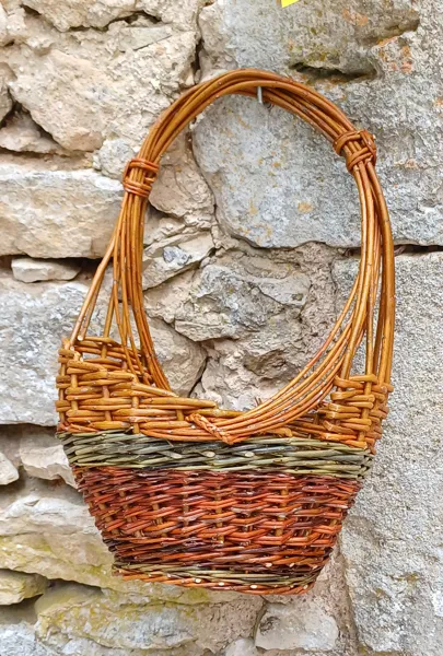 Panier asymétrique, Atelier de JoVanne