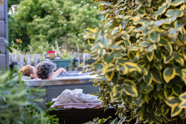 Jacuzzi en toute intimité