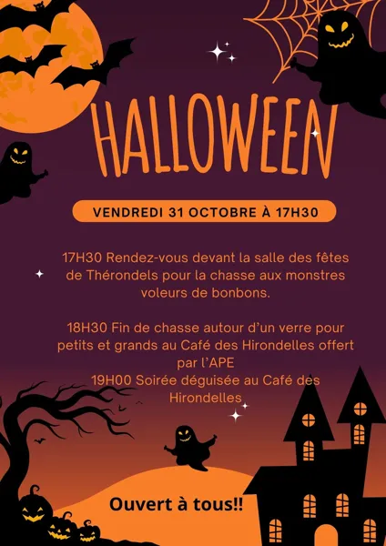 Halloween à Thérondels